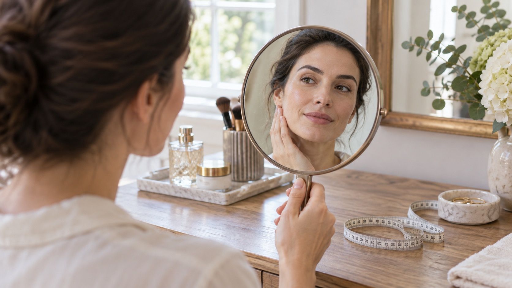 How to measure face shape accurately